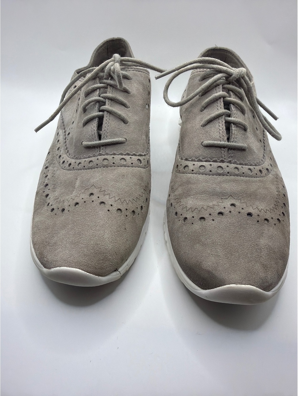 Cole Haan Zerogrand Men's Suede Wingtip Oxford Shoes Size 8.5